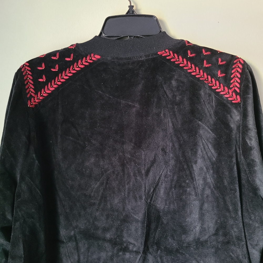 Torrid Black Embroidered Jacket - Picture 5 of 12